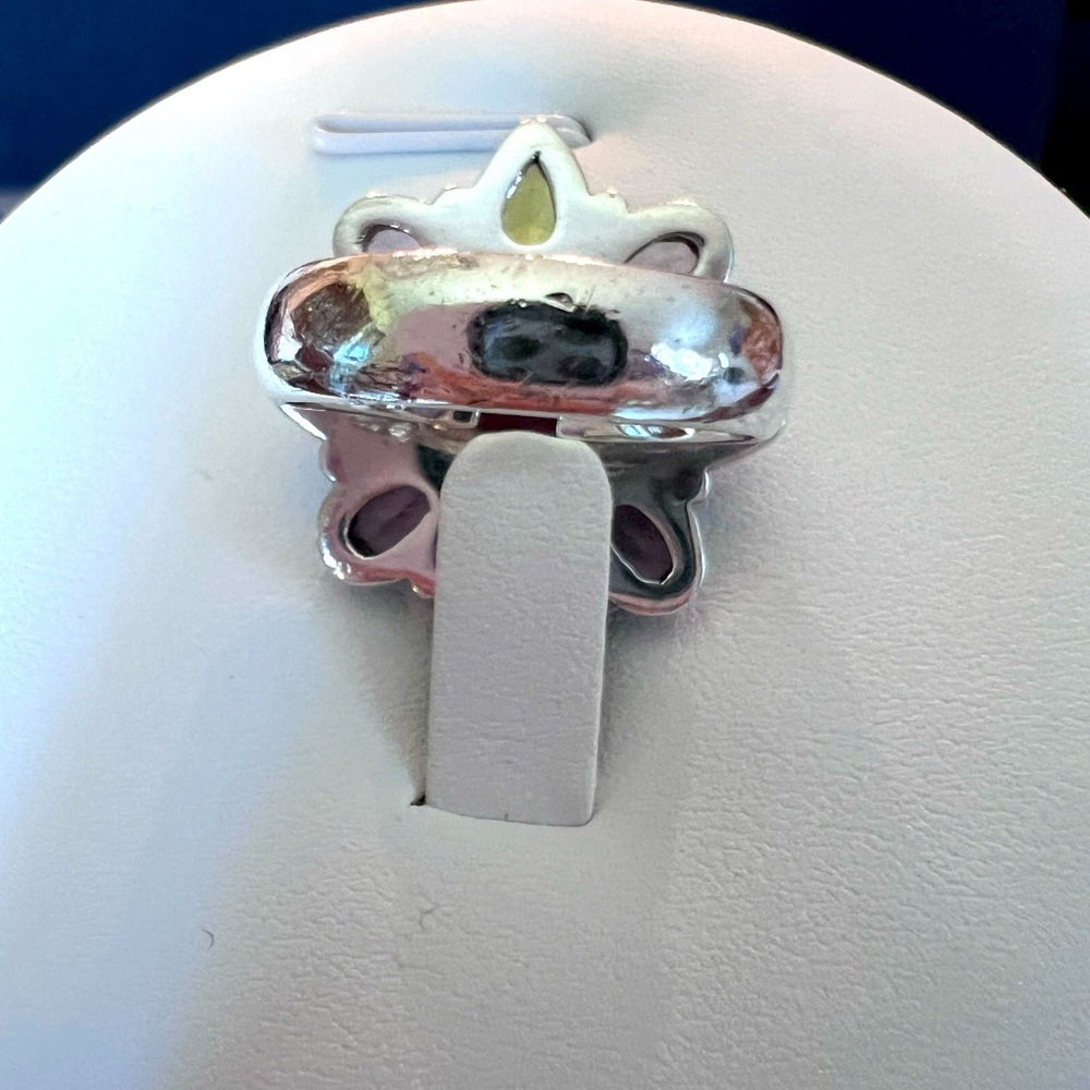 Multi gemstone ring - Picture 5 of 6